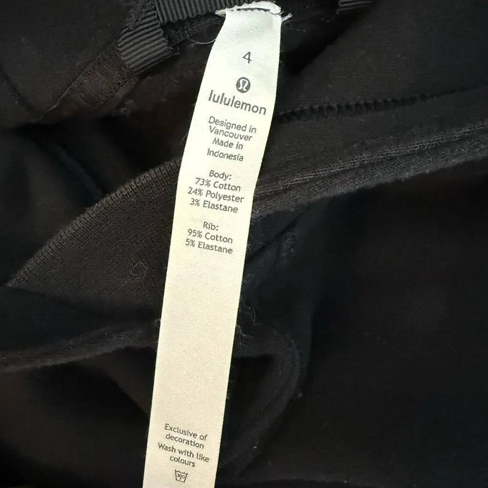 LULULEMON Sweatshirt Womens‎ Size 4 All Yours Hoodie Fleece Workout Pullover